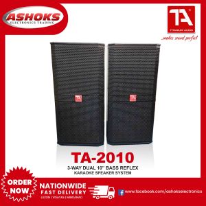 Titanium Audio 2010 Dual 10" Passive Speaker Pair High Quality 1600Watts