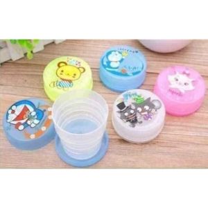 Cốc nước nhựa gấp gọn lại được 100/ 200ml tiện dụng Vuadienmay