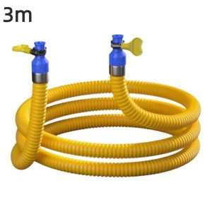 WININ Chống chuột Ống dẫn khí chống nổ Chống nhai 1/15/2/25/3m Ống dẫn khí gas bằng thép linh hoạt Phổ quát Áp suất thấp Ống dẫn khí gợn sóng Hộ gia đình