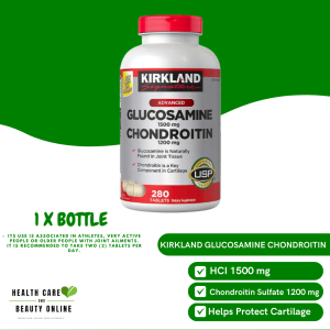 KIRKLAND GLUCOSAMINE 1500 mg CHONDROITIN 1200 mg 280 tablets