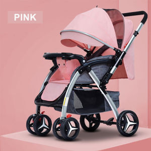 Premium Foldable Stroller Two Way with Big Shade Reverso Kids Compact