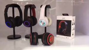 Cross-Border Spot Goods B39 Bluetooth earphones with light-up feature LED Light Callable Foldable Headphones Wireless Bluetooth Factory Wholesale