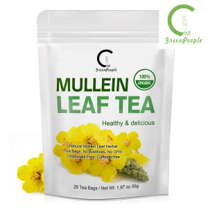 GPGP Greenpeople Herbal Mullein Leaf Tea Lung Cleansing Unobstructed Breathing Relieve Cough Detoxification Health Care
