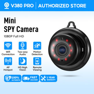 V380 PRO Q2 mini camera wifi HD 1080P wireless camera high-definition night vision camera CCTV telephone remote connection CCTV wireless hidden spy camera with audio