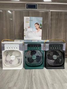 ONE KIPAS ANGIN AC 002 600ML MINI PORTABLE AIR FAN COOLER LED 600 ML KIPAS 5 LUBANG