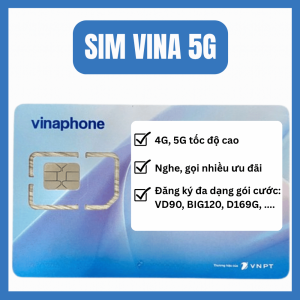 THÁNH SIM VINAPHONE Gói cước VD90 BIG120 D169G Tặng data Phút Nội Mạng Ngoại Mạng/Tháng FREESHIP - CHƯA KÍCH HOẠT