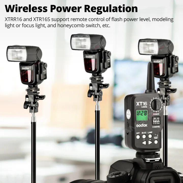 Godox%20XT-16%20Wireless%202.4G%20Remote%20Control%20Flash%20Trigger%20+%20Receiver%20for%20Witstro%20Flash%20SK,QT,QS,GT,GS,DE,DP%20Series%20Studio%20Flashes%20-%20Image%205
