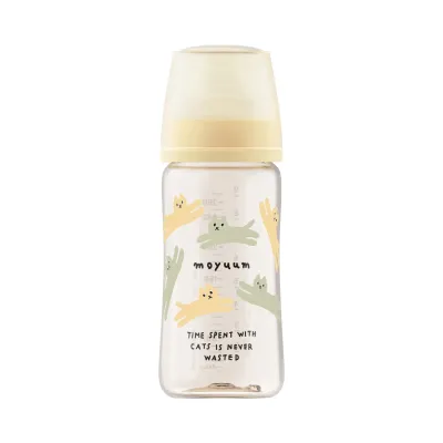 Moyuum 3rd Gen PPSU Gen All-in-One Feeding Bottle 80/170/270/330ml (10 Designs) | Korea