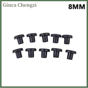 Ginca 10 cái Nắp lỗ bằng cao su đặc nút bịt lỗ chịu nhiệt độ cao 3-12mm