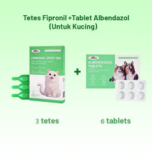 Aurpet Cat Flea Treatment Drops - Relieves Itching Redness & Hair Loss - Kills Parasites Fast