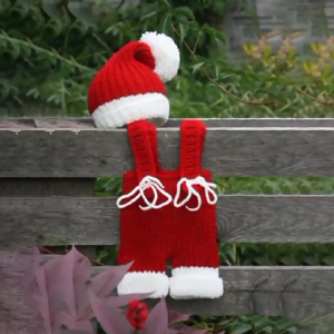 Lovely Newborn Christmas Photography Set Soft & Comfortable Clothing Capture Memorable Moments with this Festival Outfit