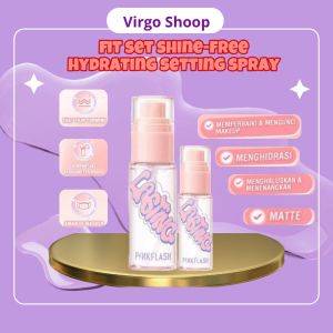 Pinkflash Double Fixing Setting Spray - Fit Set Shine Free Hydrating Setting Spray - Virgo Shoop