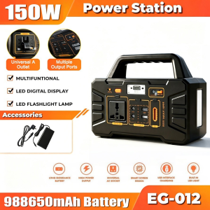 Portable Power Station 1000W 400W 150W 86000000mAh Power Bank Outdoor Generator for Camping Home