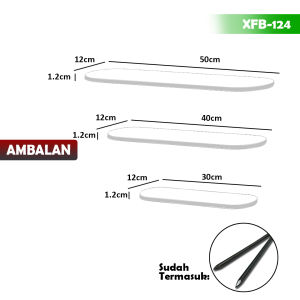 Dekorasi Rak Kayu Minimalis / Rak Hias Kamar & Ruang Tamu - YOSINOGAWA STORE