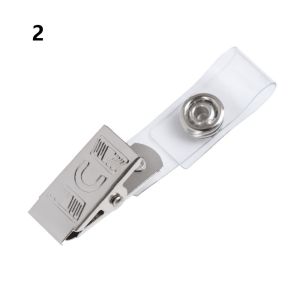 SEEMAY Chất lượng cao Chống mất mát cho Chủ Thẻ Huy Hiệu ID Key Name Tag Lanyard Clips Kẹp dây buộc Chất kết dính Cuộn văn phòng phẩm