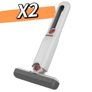 Cleaning Mop Bathroom Car Window Glass Sponge Cleaning Tool  mini mop Handheld Multi-functional Cleaning Mop