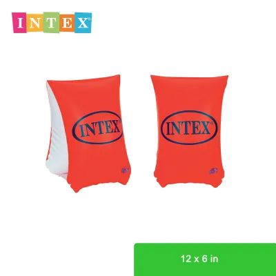 INTEX® 58641 Large Deluxe Arm Bands Ages 6-12 Swimming Pool Kids Floater Swim Training Pool For Kids