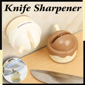 Portable Knife Sharpener with Suction Base Anti-slip Manual Kitchen Knife Sharpening Tool Kitchen Sharpener