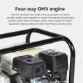 DEKES 8.5HP 3-inch Gasoline Water Pump,4-stroke Gasoline Engine Water Pump For Agriculture Large Flow Agricultural Irrigation Watering Pump. 