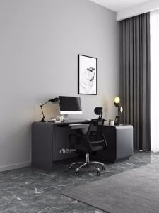 Computer Desktop Table Home Office Desk Bookcase All-In-One Desk Study Corner Desk