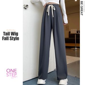 Celana Kulot Highwaist Panjang Wanita Tali Lepas Elastis Korea Style (B1-008-D42)