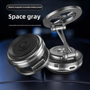 Electric Suction Cup Mobile Phone Car Holder Portable Desktop Adjust for Samsung Xiaomi IPhone 16 Magnetic Vacuum Phone Stand