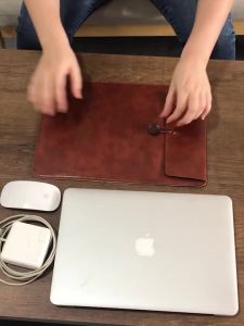 2020 New Ultra-thin High Capacity Laptop Bag coverMicrofiber Leather laptop sleeve case for Dell XPS 13 15 17