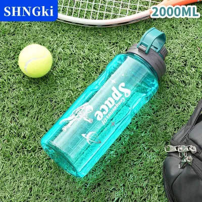 [COD] SHNGki Du lịch di động công suất lớn thể thao chai nước BPA miễn phí rò rỉ bằng chứng Shaker chai nhựa drinkware tour du lịch phòng tập thể dục dành cho người lớn phổ quát