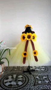 Sunflower Tutu Dress