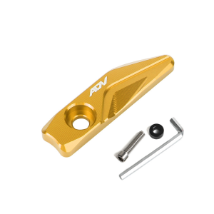 Universal Motorcycle ABS Brake Sensor Cover for ADV160/150 - High-Quality Protection Accessory. Motorcycle brake system with disc rotor caliper and sensor cover.