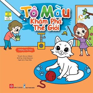 Sách - Tô màu khám phá thế giới cho bé - Lẻ tự chọn - Đinh Tị