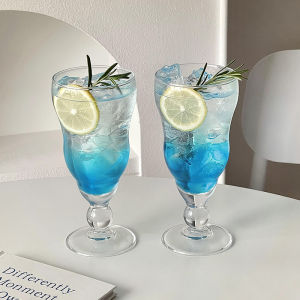 พร้อมส่งในไทย แก้วเครื่องดื่มสุดสวย เนื้อแก้วใส สไตลืเกาหลี