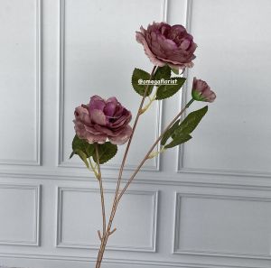 Artificial Flower Bunga Peony Autumn Style Palsu Plastik Dekorasi Pajangan Hiasan Rumah Pesta Rose