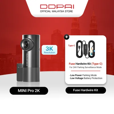 DDPAI MINI Pro 2K/3K UHD Super Capacitor Dash Cam with HDR Night Vision & Apps Control