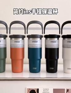 【SG 🚚】Tumbler Double Stainless Steel Thermal Flask Insulated Coffee Mug Travel Cup with Lid