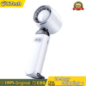 【Free Shipping】 Mini Electric Fan with Adjustable Speed and LED Digital Display Portable Handheld Fan for Home and Travel