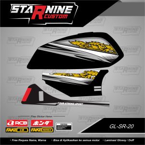 striping GL hologram striping GL variasi stiker GL murah