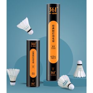 Cầu Lông Lông Ngỗng 361 Độ Chính Hãng Chuyên Dùng Cho Thi Đấu Tập Luyện Chuyên Nghiệp Bền Siêu Bền