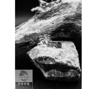 Nhẫn Bạc S925 họa tiết Linh Nhãn Totem | Nhẫn bạc Totem Ring 12 HAMRONG
