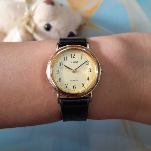 Đồng hồ nữ CURRENT size:27mm dây da second hand si nhật- đã qua sử dụng