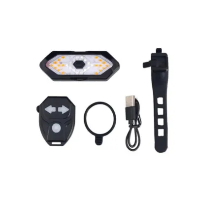 Lampu Rem Dan Sein Sepeda LED Rechargeable with wireless Remote Control