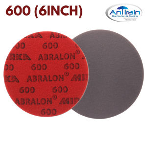 MIRKA ABRALON SANDING PAD 6INCH [ FOR HEADLIGHT OXIDATION RESTORATION CAR PAINTING REPAIR ]
