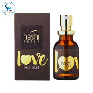 Nước Hoa Nashi Argan Love Hair Mist Dưỡng Ẩm Thơm Lâu & Làm Mềm Tóc 20ml