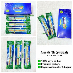 (3PCS) SIWAK US SUNNAH - NON HOLDER MISWAK US SUNNAH ORIGINAL SIWAK ORIGINAL US SUNNAH NON HOLDER SIWAK US SUNNAH NON HOLDER ORIGINAL MZ