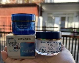 BỘ KEM DƯỠNG DA ANTI FRECKLE VICTORY HOA VIỆT TRẮNG DA SPA