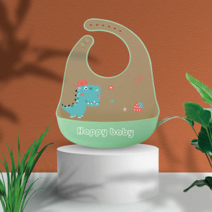 Yếm Ăn Dặm Cho Bé Silicone Có Máng Yếm Ăn Dặm Silicon Siêu Nhẹ Chất Liệu Cao Cấp An Toàn Đa Dạng Mẫu Mã