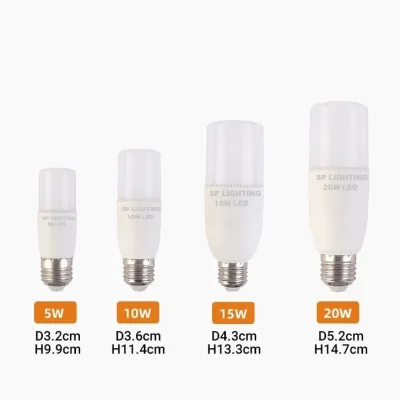 Ready Stock LED Stick Bulb Energy Saving LED Mentol Lampu Stik E27 LED Bulb Mentol ledbulb putih kuning Lampu E27 Mentol Lampu Hiasan