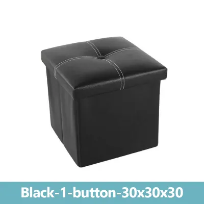 Wingent Big Size sofa box storage serbaguna Storage Stool Foldable Sofa With Storage Box Leather Storage Benches Chair Box Organizer Footrest Seat