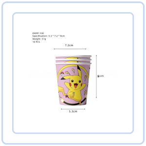 【COZYCASA】Pokemon Party Supplies / Pokemon Theme Party Decoration / Event Kit / Birthday Ornament
