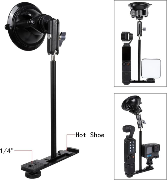 Suction Cup Mount for DJI Osmo Pocket 3, Car Windshield Window Vehicle  Camera Holder Compatible with DJI Pocket Accessories Lazada PH